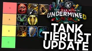 Updated Tank Tierlist (+some dps) for 11.1 Undermined!