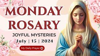 HOLY ROSARY  MONDAY 🟠JOYFUL MYSTERIES OF THE ROSARYJULY 15, 2024 | PRAY FOR HEALING AND COMFORT