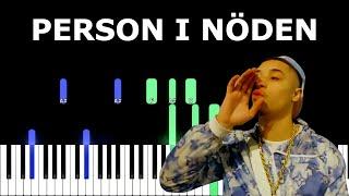 PERSON I NÖDEN - ADAAM | Piano Tutorial