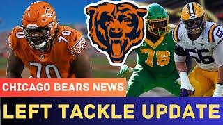 REPORT: Chicago Bears Braxton Jones "Not For Sure" in 2025. Bears News & Updates