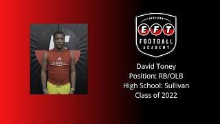 David Toney | Roger C. Sullivan High School | Class of 2022 | RB,OLB