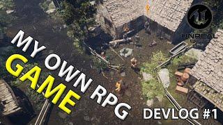 I tried to make an NEW OPEN WORLD Diablo Like ARPG Game in Unreal Engine 5! Devlog #1