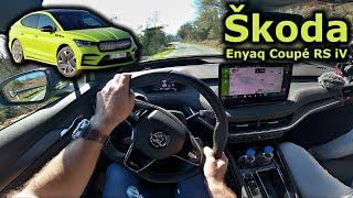 2022 Škoda Enyaq Coupé RS iV | POV test drive