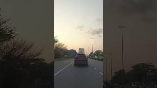 Driving in Permas Jaya #shorts #sunrise #asmrvirtualtour #drivingtour #johorbahru #yrgojalan