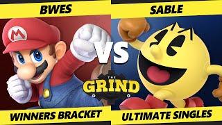 The Grind 286 - Bwes (Mario) Vs. Sable (Pac-Man) Smash Ultimate - SSBU