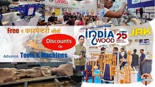 INDIA WOOD 2025| WOOD EXPO  GREATER NOIDA | CARPAINTER TOOLS MACHINE EXHIBITION