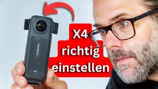 Insta360 X4 Tutorial: Die besten Video-Einstellungen