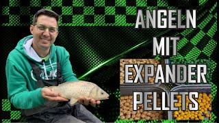 Angeln mit Expander Pellets