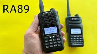 Retevis RA89. Новый фаворит? Сравниваем с TYT TH-UV99