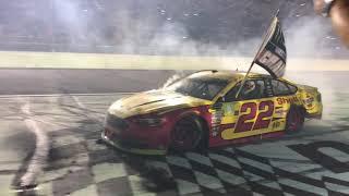 EPIC Victory Burnout!!! NASCAR Homestead 2019