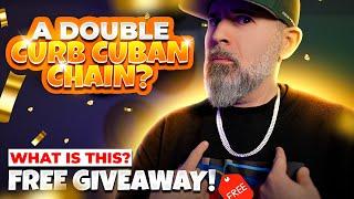 What Does A Double Curb Cuban Chain Look Like? | Luke Zion Jewelry | Free Giveaway