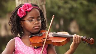 6-Year-Old Violinist Plays Let It Go - Frozen: Best Disney Song Violin Cover | Leah Flynn