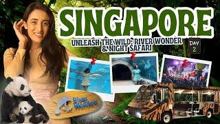 RIVER WONDER IN SINGAPORE | NIGHT SAFARI IN SINGAPORE | KARISHMA PATEL VLOG