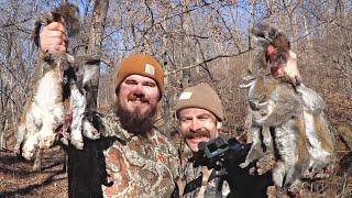 SQUIRREL HUNTING WITH A RIFLE AND SHOTGUN