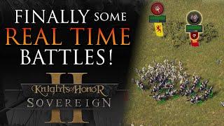 A Strategy game with REAL TIME Battles! - Knights of Honor II: Sovereign #ad
