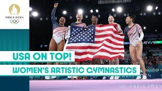 USA ON TOP!  | Women's Artistic Gymnastics - Team | #Paris2024 Highlights