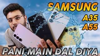 Samsung Galaxy A35 and A55 Exclusive Look !!