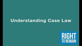 Understanding Case Law