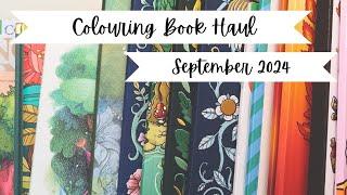 September 2024 Colouring Book Haul