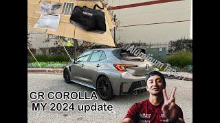 My 2023 Toyota GR Corolla gets Model Year 2024 Updates!