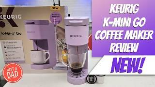 NEW! Keurig K-Mini Go Single Serve Coffee Maker REVIEW  at Target Makes a Great K-Cup Coffee!