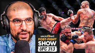 “UFC Nightmare?!” Magomed Ankalaev SHOCKS Alex Pereira at UFC 313; Ariel Helwani Disagrees