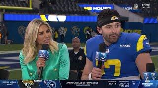 Postgame Interview With Baker Mayfield  | TNF Nightcap