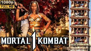 MK1 *MASTERY TANYA* KLASSIC TOWER GAMEPLAY!! (SONYA AS KAMEO) 1080p 60 FPS (MORTAL KOMBAT 1) MK12