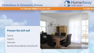 Usedom: Freistehendes Reetdach-Ferienhaus in unmittelbarer Nähe zum - FeWo-direkt.de Video