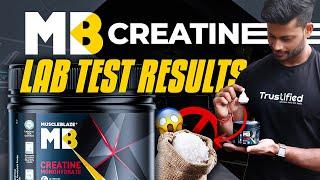 MUSCLEBLAZE CREATINE MONOHYDRATE LAB TEST REVIEW BY TRUSTIFIED || #review #health #gym