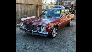 SURVIVOR 1978 Dodge Aspen ALMOST JUNKED AND CRUSHED