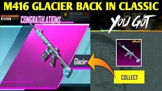 Bgmi M416 Glacier Back In Classic Crate | M416 Glacier Coming Back In Bgmi ?