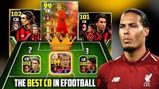 104 Rate FORTRESS SHOW-TIME VIRGIL VAN DIJK THE BEST CENTER BACK in eFootball…?