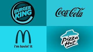 COOL FOOD LOGO ANIMATIONS - Burger King, McDonalds, Pizza Hut, Coca-Cola G MAJOR EFFECT [2024] *NEW*