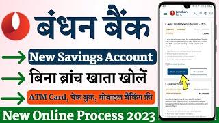 bandhan bank zero balance account opening online | Bandhan Bank Savings Account - LoanGK