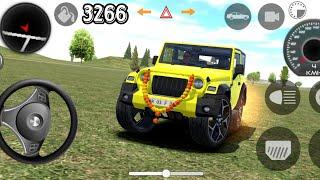 DOLLAR(SONG) INDIAN CARS MODIFIED DRIVING 3D THAR 3266 INDIAN CARS SIMULATOR 3D