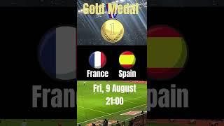 Paris Olympics football Gold Medal Match | Paris 2024 football Final | France vs Spain | Schedule