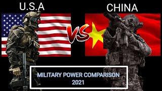 USA VS CHINA || USA Vs CHINA Military Power Comparison 2021