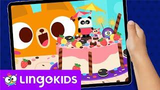 Create Your DREAM CAKE  | Play and Learn with Lingokids Games ️