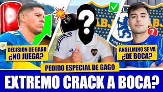 BOCA ROMPE el MERCADO con un REFUERZO TOP!? ► Fuerte DECISION de GAGO con ROJO ► Anibal MOREO LLEGA?