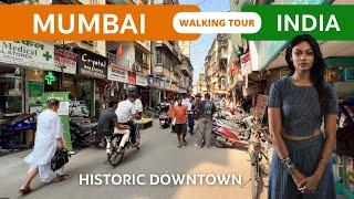 Mumbai India walking tour 2024  Downtown Walk
