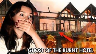 Ghost Hunting in a Fire-Ravaged Hotel with a Dark Past