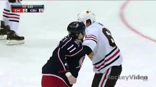 Andrew Shaw vs Matt Calvert fight . Mar 14, 2013