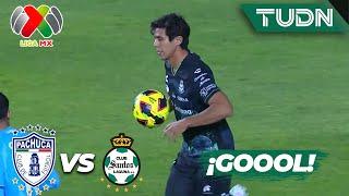 ¡RECORTAN DISTANCIA! Macías marca de penal | Pachuca 2-1 Santos | Liga Mx - CL2025 J2 | TUDN