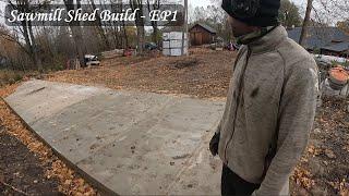 Building a new sawmill shed (ep1) - The Base