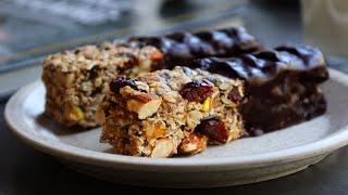 Easy No-Bake Granola Bars , Energy Bars