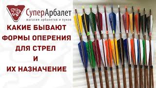 Какие бывают формы оперения для стрел и их назначение | Superarbalet | Суперарбалет