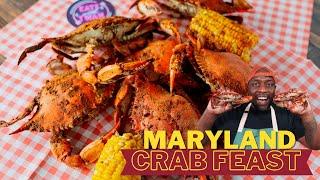 Steamed Blue Crabs Maryland Style