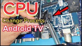 how to change main cpu lcd led tv