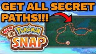 How To Get ALL Secret Paths In New Pokemon Snap!!